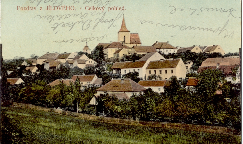 Jílové kol.roku 1900